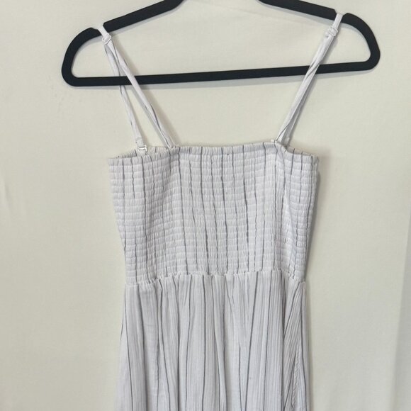 Monrow Gauze Smocked Long Dress - Picture 3 of 5